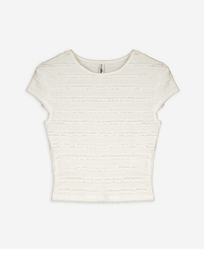 Damen Cropped Shirt