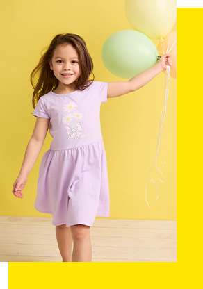 Kleid Flieder